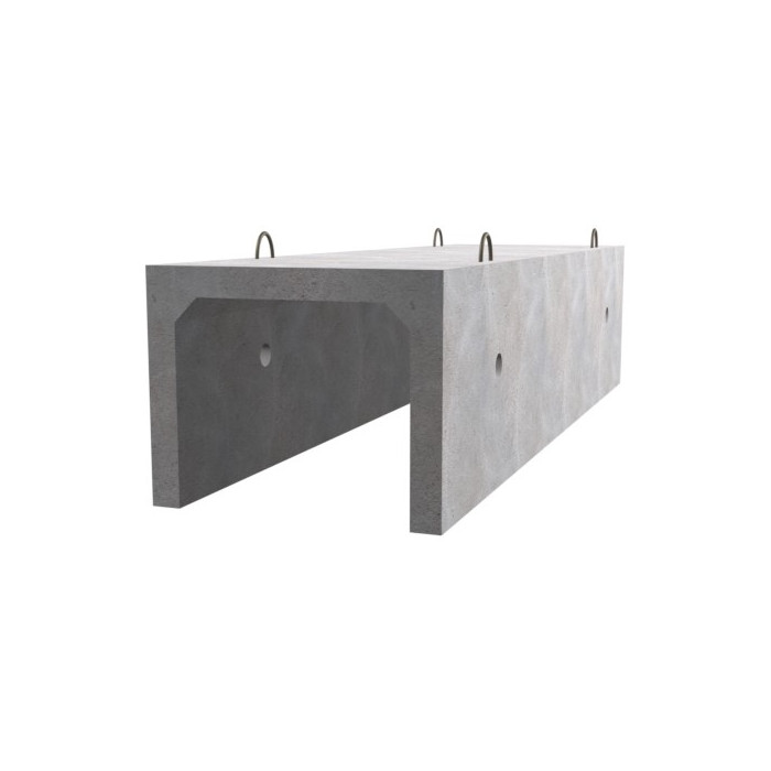 Железобетонный лоток ЛК 75.150.90-10